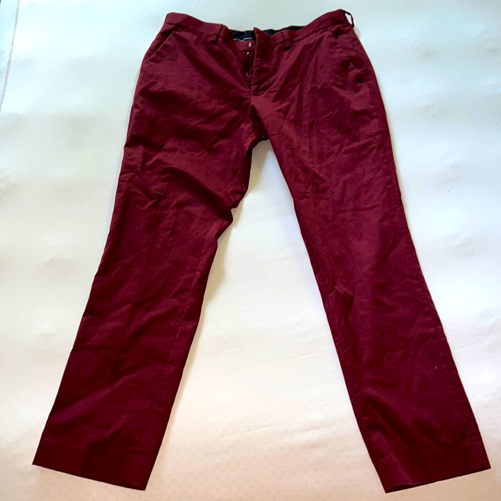 Express Men's Burgundy Dress Pants